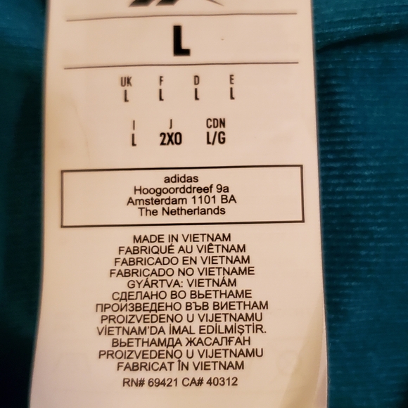 Reebok Men's Workout 1/4 zip pullover shirt. NWT size Large seatea color - Picture 9 of 10